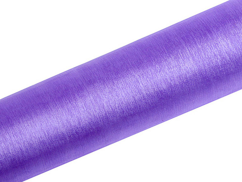 Organza plain lilac - 16 cm x 9 meters