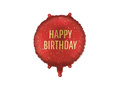 Balon foliowy Happy Birthday - 45 cm - 1 szt.