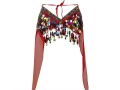 Red belly dance top