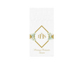 Communion cutlery pockets with eucalyptus - 16 pcs.