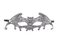 Carnival mask black bat - 1 pc