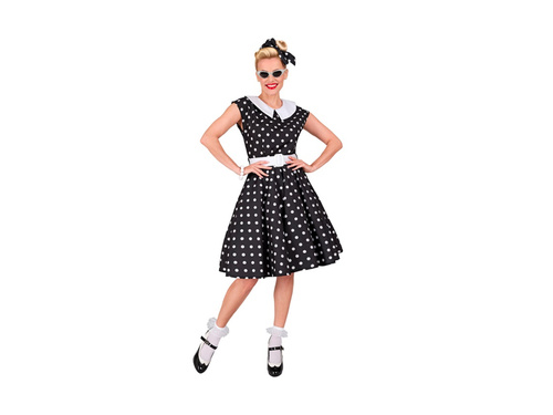 Strój Rock’n’Roll Lata 50. Black