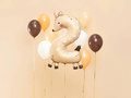 Number 2 Foil Balloon - 88 cm - 1 pc