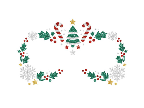 Facial Adhesive Decorations