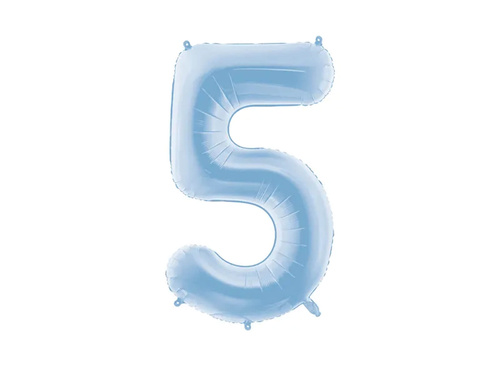 Number 5 Foil Balloon - 86 cm - 1 pc