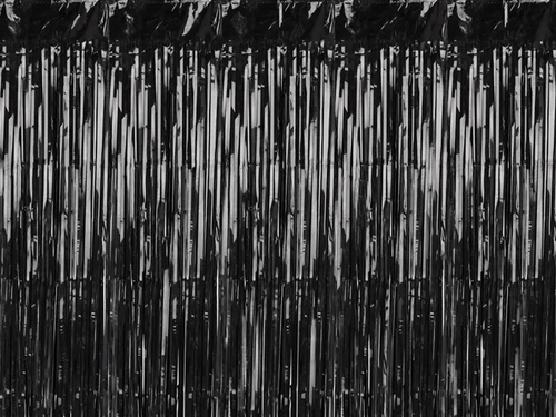 Curtain - door curtain black - 100 x 200 cm