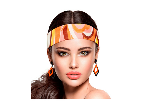 Opaska na głowę w stylu lat 70-tych - mix