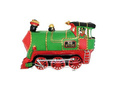 Green train foil balloon - 1 pc