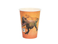 8 Paper cups T-Rex