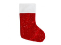 Christmas sparkly sock - 44 cm - 1 pc.