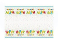 Obrus urodzinowy Happy Birthday - 137 x 213 cm - 1 szt.