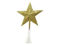 Gwiazda choinkowa złota - 23 cm - 1 szt.