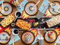 Birthday napkins Cars - 33 cm - 12 pcs.
