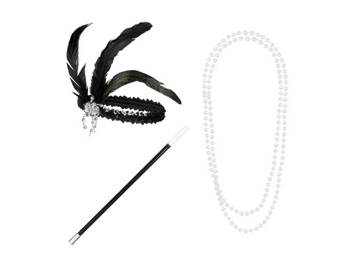 Zestaw retro charleston - 3 szt.