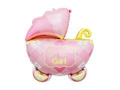 Baby Girl stroller foil balloon - 60 cm - 1 pc.
