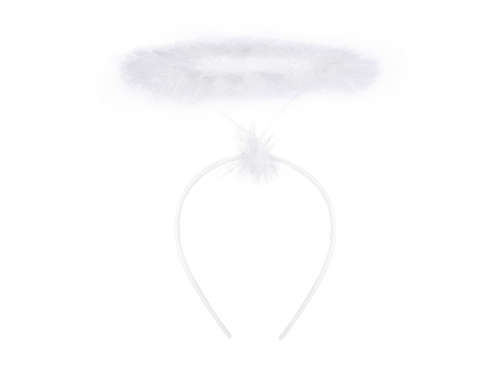 Opaska aureolka biała - 1 szt.