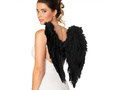Angel wings black 50 x 50 cm