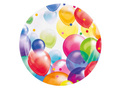 Birthday plates Balloons - 23 cm - 8 pcs.