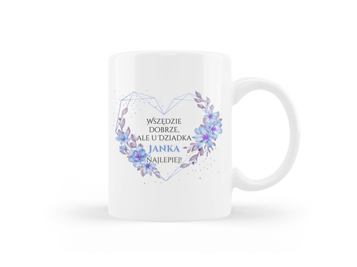 Kubek personalizowany na dzień dziadka - 330ml