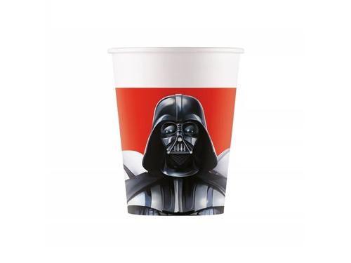 Kubeczki urodzinowe Star Wars - 200 ml - 8 szt.