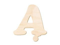 Wooden decoration letter Ą