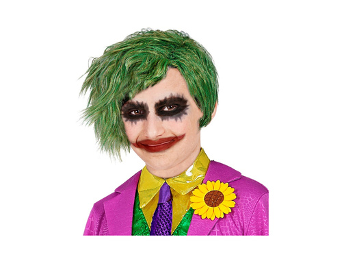 Peruka złego klauna w pudełku