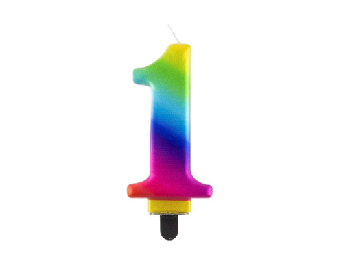 Number candle galaxy - 1 - one