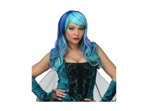 Peruka Leia Dream Hair niebiesko-turkusowa