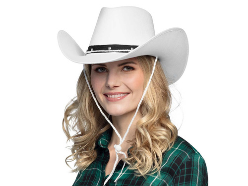 Cowboy white hat