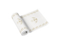 Decoration table runner for the First Holy Communion gold - 40 cm x 24 m - 1 pcs.