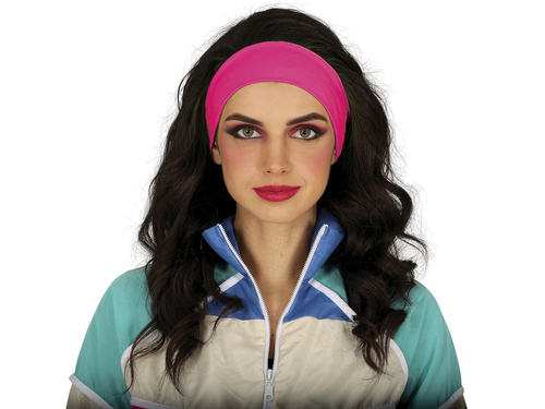 Headband Retro neon pink