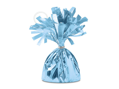 Foil weight for helium-filled balloons - shiny blue - 145 g
