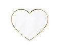 Heart napkins - 14,5 x 12,5 cm - 20 pcs.