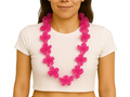 Hawaiian pink necklace.