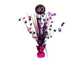 Table decoration for 40th birthday party - 45,7 cm - 1 pcs.