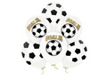 Latex Football Balloons - 30 cm - 6 pcs.