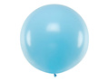Giant balloon 1 m in diameter - pastel blue.