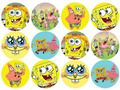 Spongebob cupcake wafers for muffins