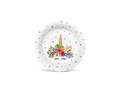 Paper Plates Unicorn - 18 cm - 8 pcs