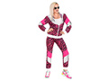 80s pink tiger shell suit