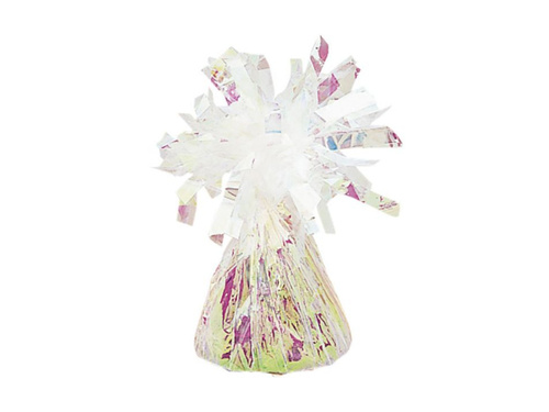 Obciążnik foliowy do balonów napełnionych helem - opalizujący - 170 g