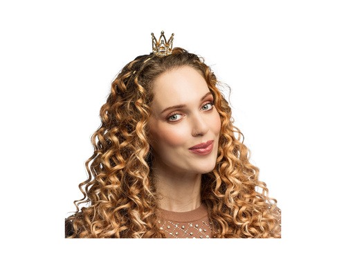 Metalowa Opaska na głowę korona Esther