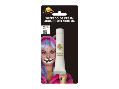 Farbka wodna do makijażu biała - 20 ml - 1 szt.