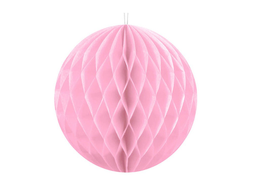 Hanging decoration light pink ball - 40 cm - 1 pcs.
