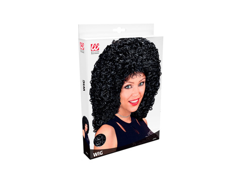 Czarna peruka Gabrielle afro