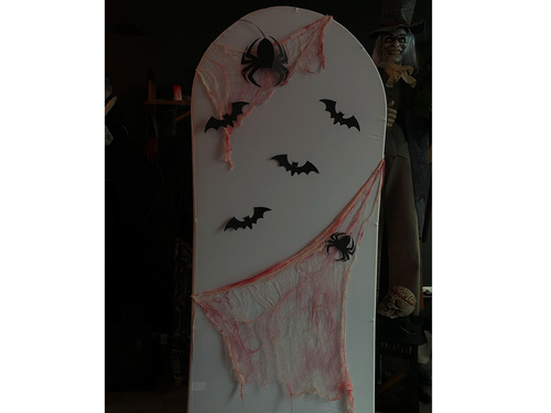 Zakrwawiona Siatka DIY - 76 x 300 cm - 1 szt.