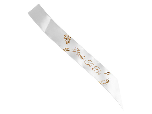 Bride To Be bachelorette party sash - 140 cm - 1 pc.