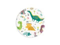 Talerzyki papierowe Dinozaury - 18 cm - 6 szt.