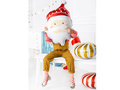 Santa's head foil balloon - 37 x 60 cm - 1 pc.