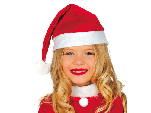Hat santa claus children - 1 pc